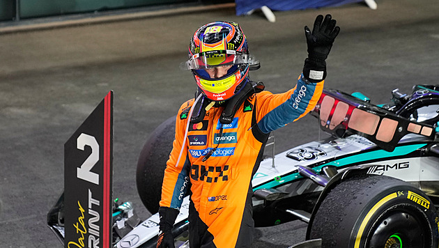 Sprint F1 v Kataru vyhrál Piastri a přiblížil se Norrisovi, Verstappen čtvrtý