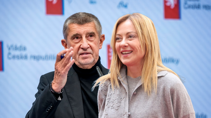 Babišova velká schůzka: Ve středu se v Římě sejde s italskou premiérkou Meloniovou
