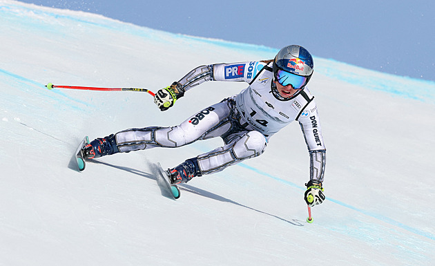 Ledecká v olympijské generálce desátá. Crans Montanu rozjásala domácí Blancová