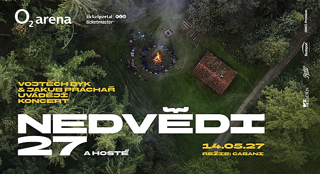Dyk a Prachař s hosty chystají velkou akci Nedvědi 27 v O2 areně. Vstupenky dříve zde