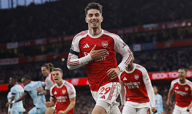 ONLINE: Arsenal - Burnley 1:0, Havertz gólem přibližuje domácí k titulu