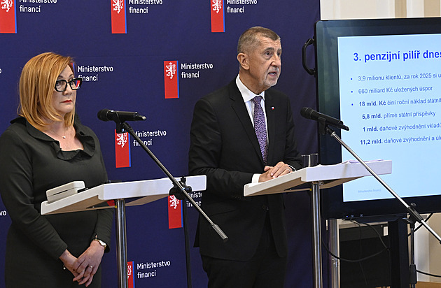 Snížení poplatků, lákadla pro mladé. Vláda představila změny v penzijku