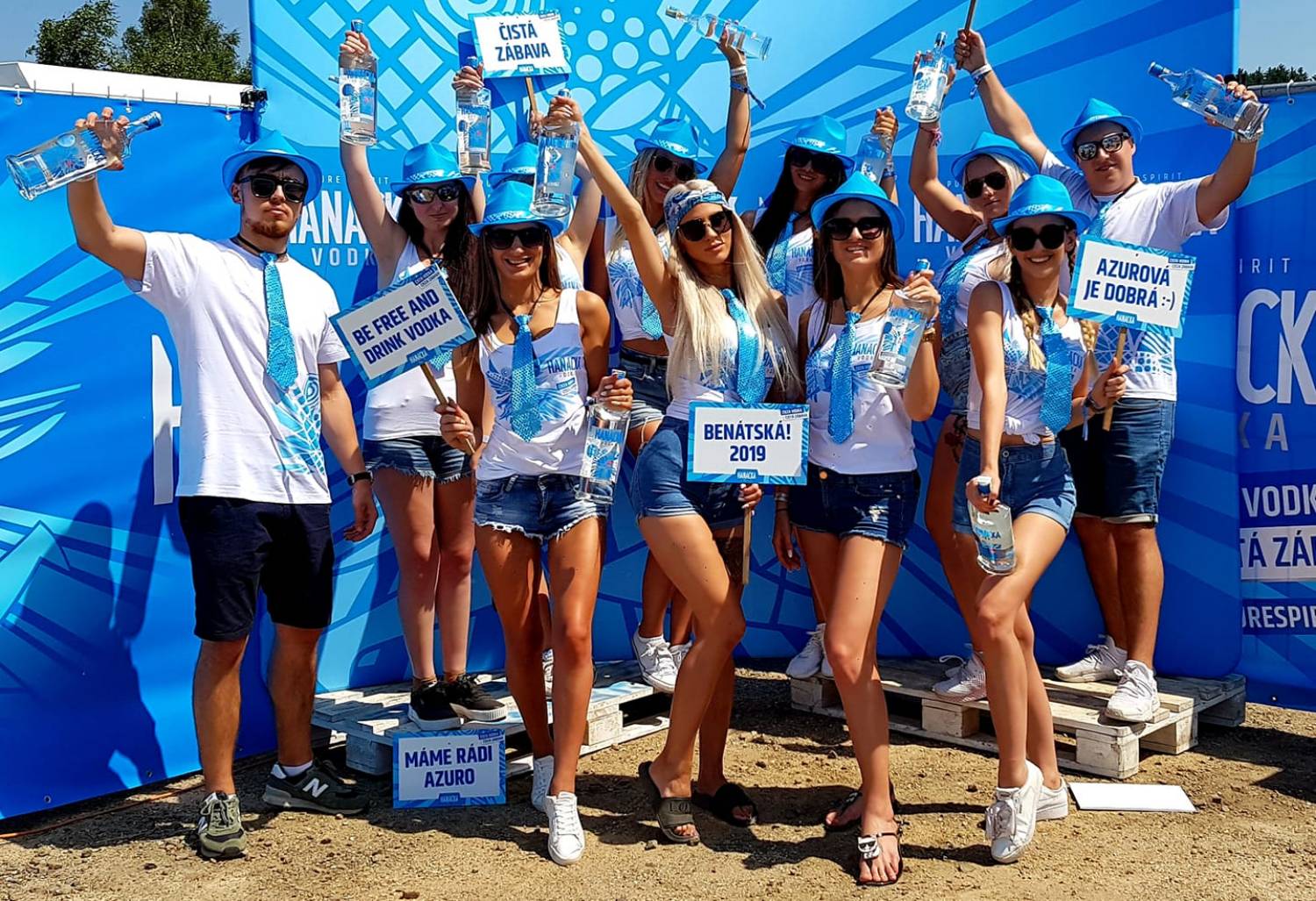 Fashion Models team na festivalu Benátská noc 2019