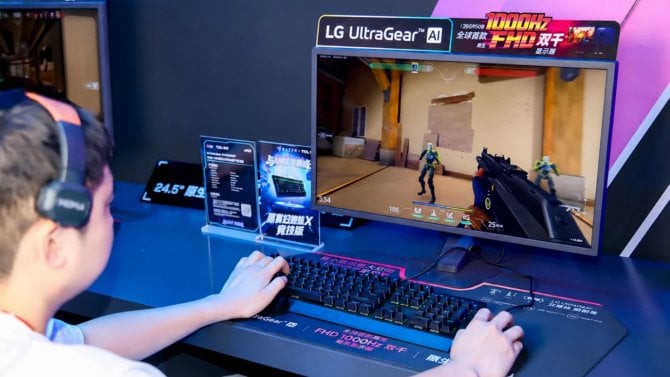 Nejvýkonnější herní obraz, jaký může být: Přicházejí 1100Hz monitory, od Samsungu a LG